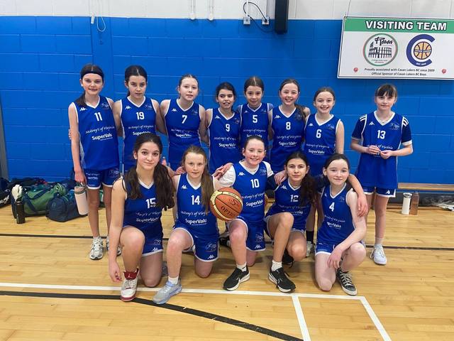 U12 Girls visit Cavan Lakers